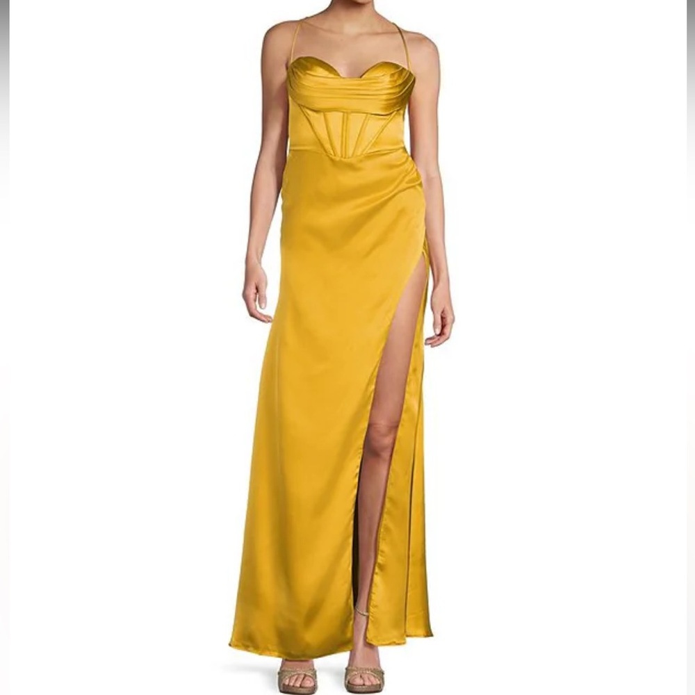 GB marigold formal gown